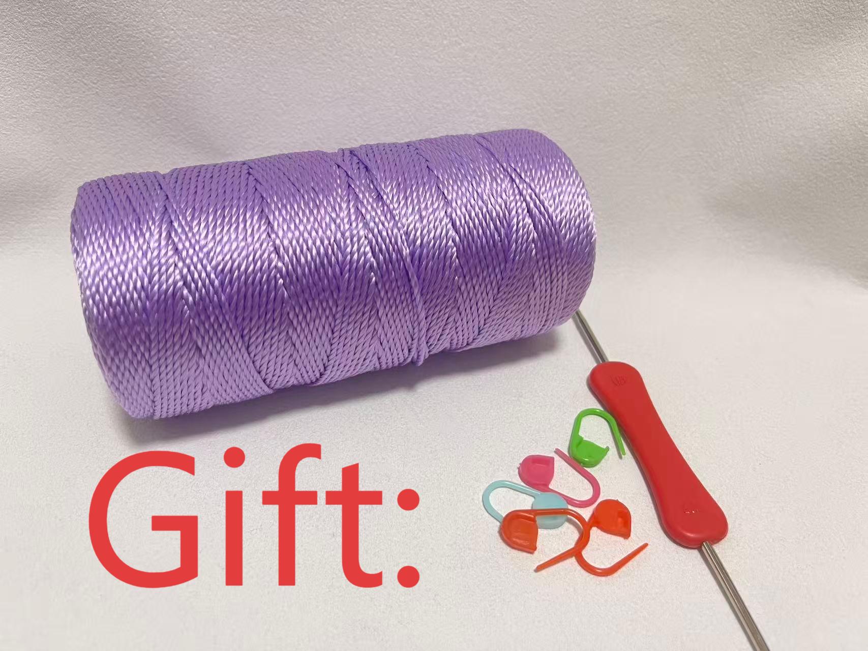 Art Craft Yarn - 1.5mm 200m Colored Polypropylene Yarn Cord