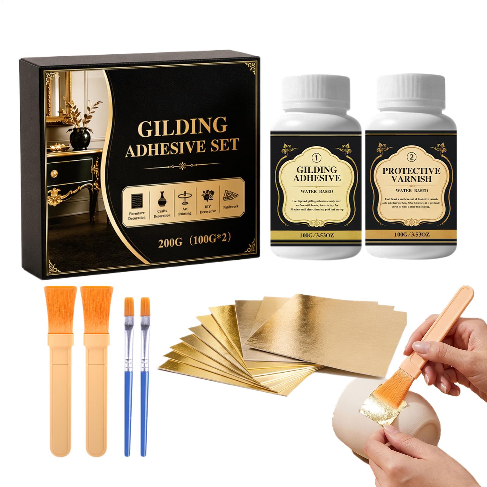 Art Craft Furniture - NEW Gilding Adhesive Water-Based Long-Lasting DIY