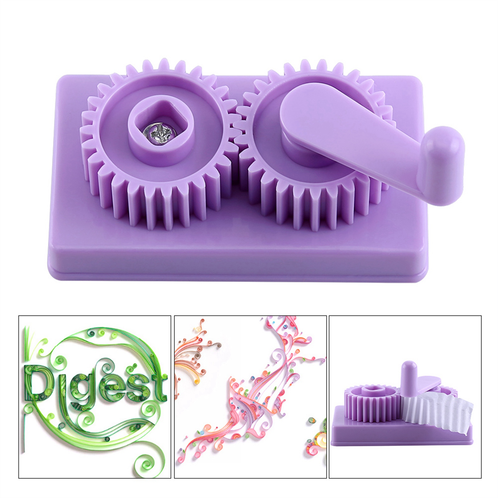 Art Quilling Craft - Crimper machine Paper Quilling Plastic Paper
