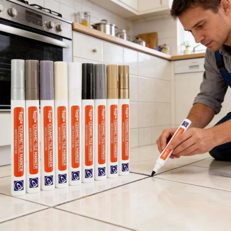 Mosaic Tile Supply - 1-2 Pcs Waterproof White Marker Pen