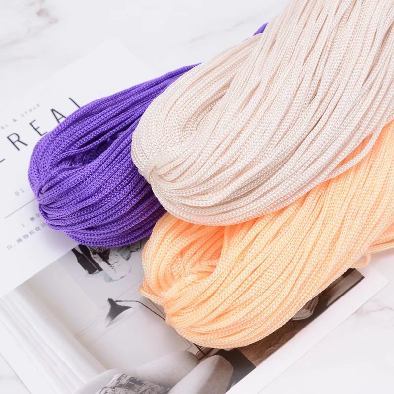 200M 3mm Crocheting Nylon Cord - Macrame Cord Cotton recension och pris