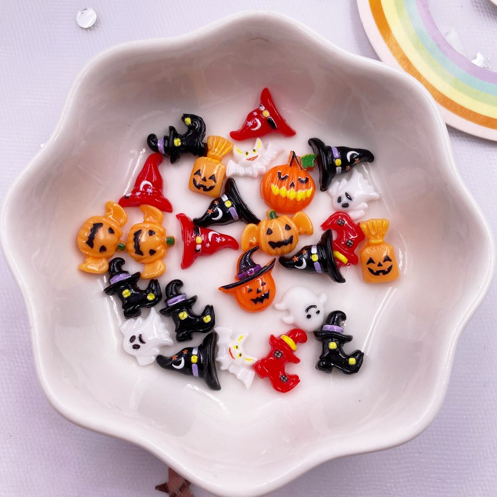 50pcs Mix Resin Mini Colorful  - Art Craft Hat recension och pris