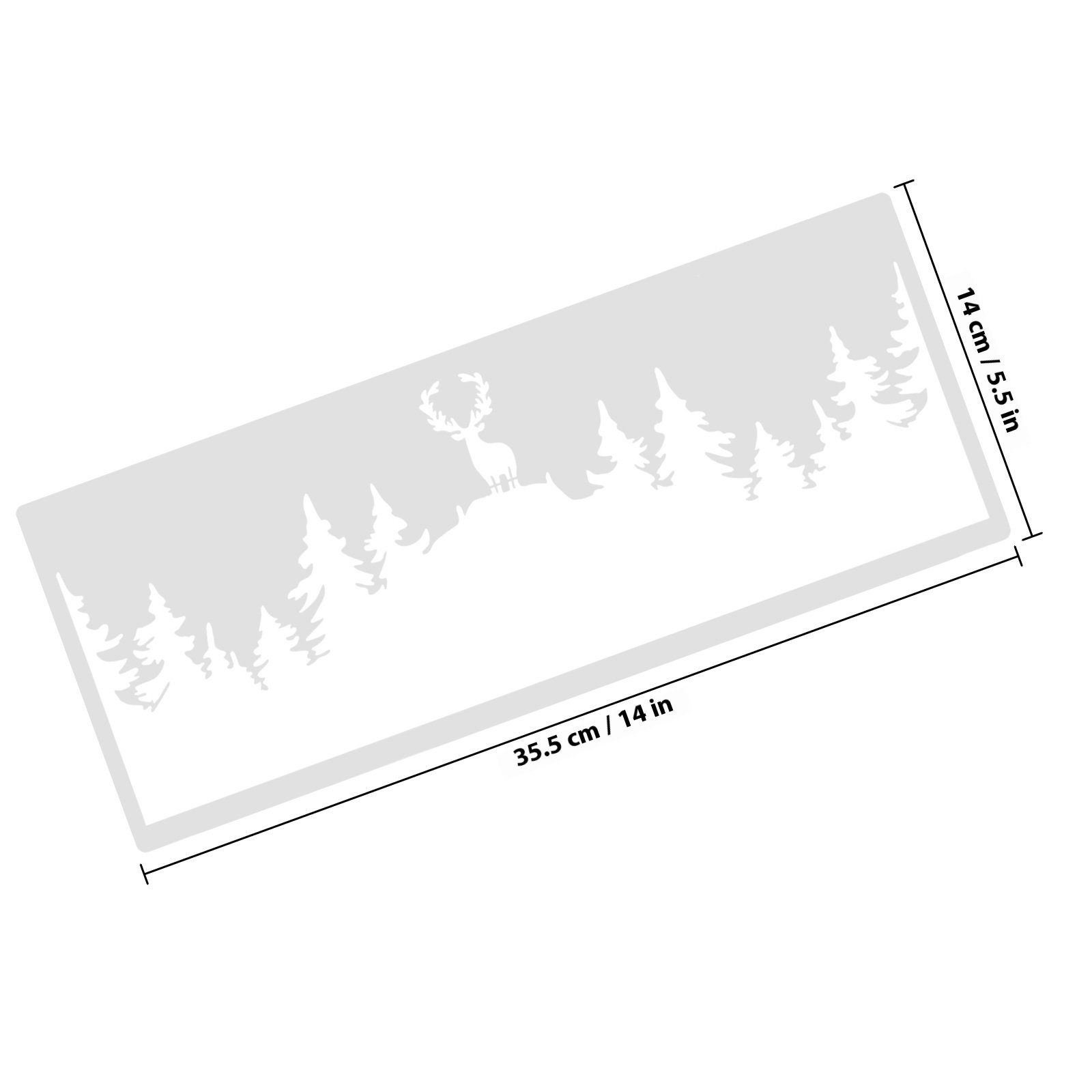 10Pcs Tree Stencils Painting T - Art Craft Furniture recension och pris