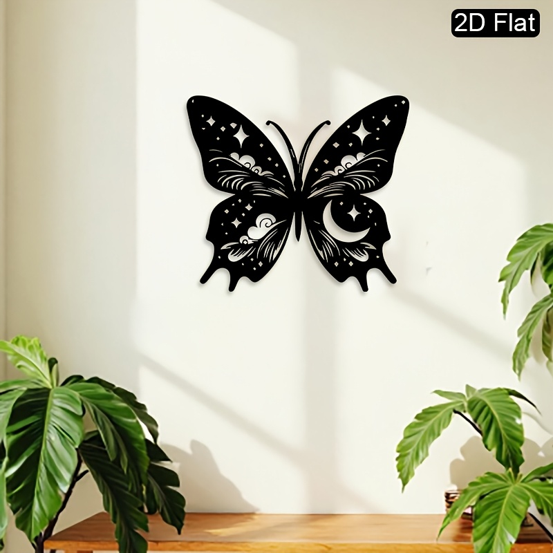 CIFBUY Metal Wall Art Moon But - Art Craft Night recension och pris