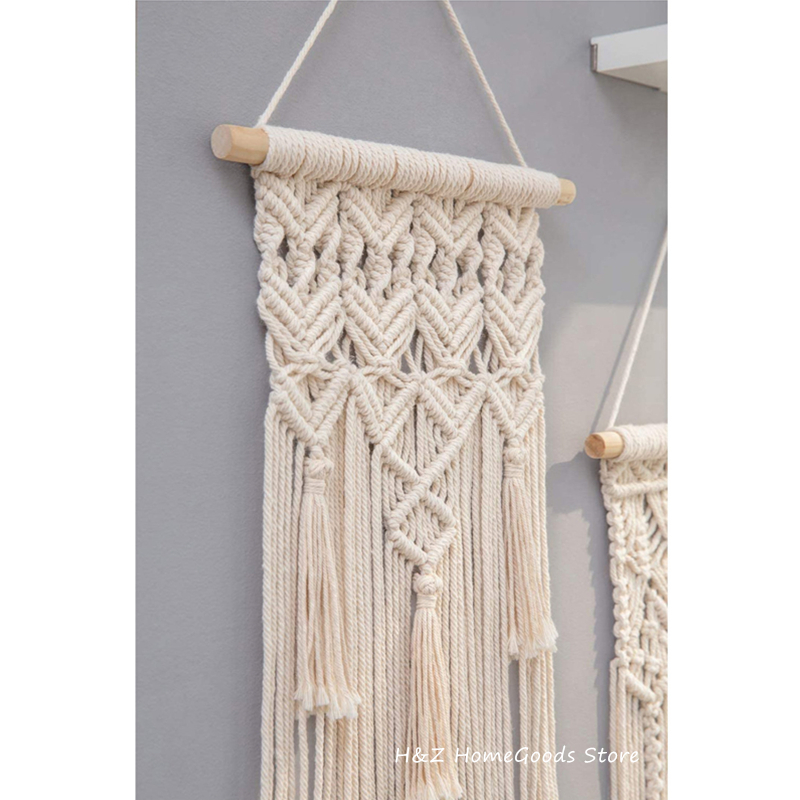 Hot Macrame Wall Hanging Tapes - Macrame Cord Cotton recension och pris