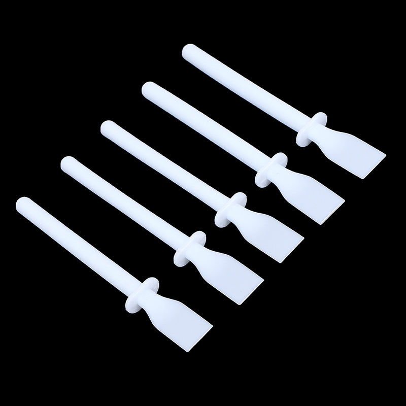 【New】5PCS Plastic Palette Knif - Painting Knife Palette recension och pris