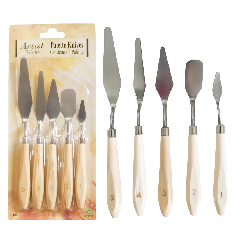 5-piece oil painting palette k - Painting Knife Palette recension och pris