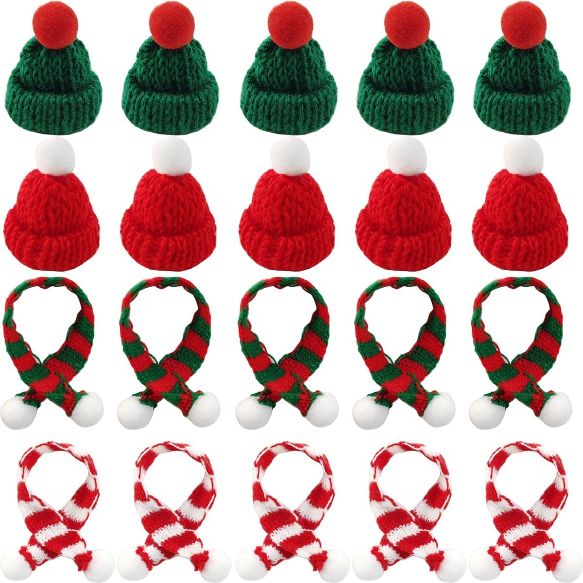 32PCS Mini Knit Hat Mini Chris - Art Craft Hat recension och pris