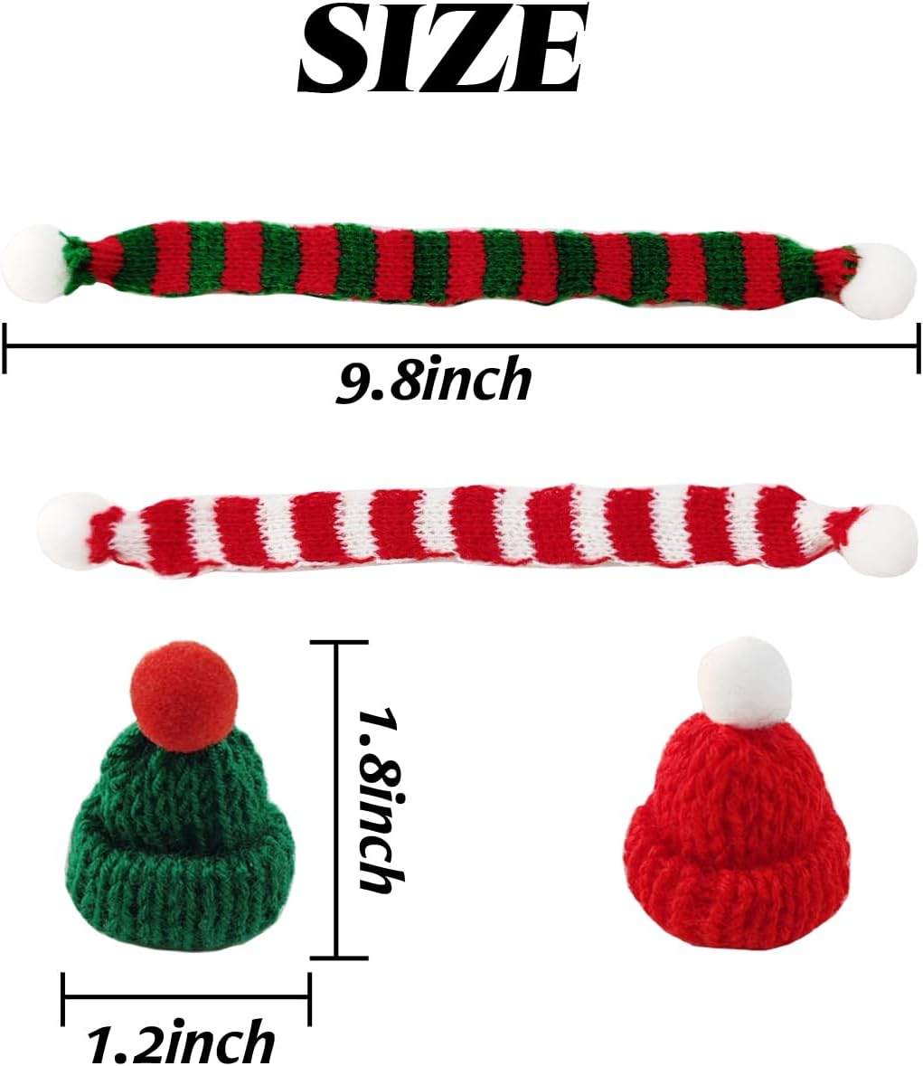 32PCS Mini Knit Hat Mini Chris - Art Craft Hat recension och pris
