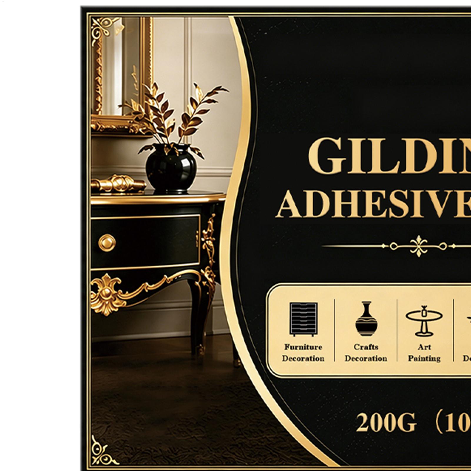NEW Gilding Adhesive Water-Bas - Art Craft Furniture recension och pris