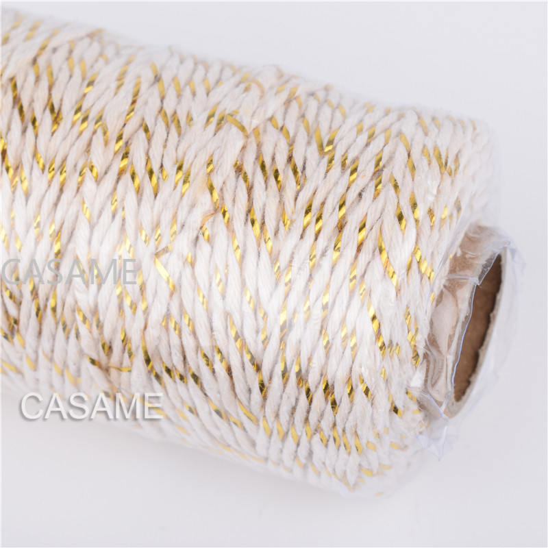 Multiple Colorful Thread Cord  - Macrame Cord Cotton recension och pris