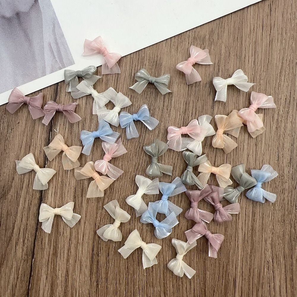 10pcs Colorful Bow Pearlescent - Art Craft Yarn recension och pris