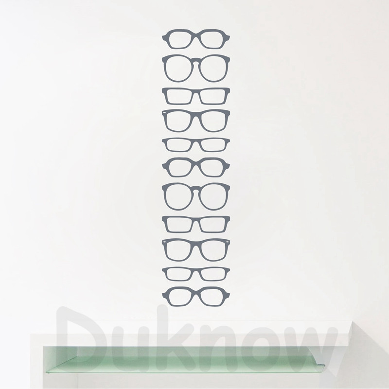 Glasses Hipster Strip Vinyl Wa - Art Craft Glasses recension och pris