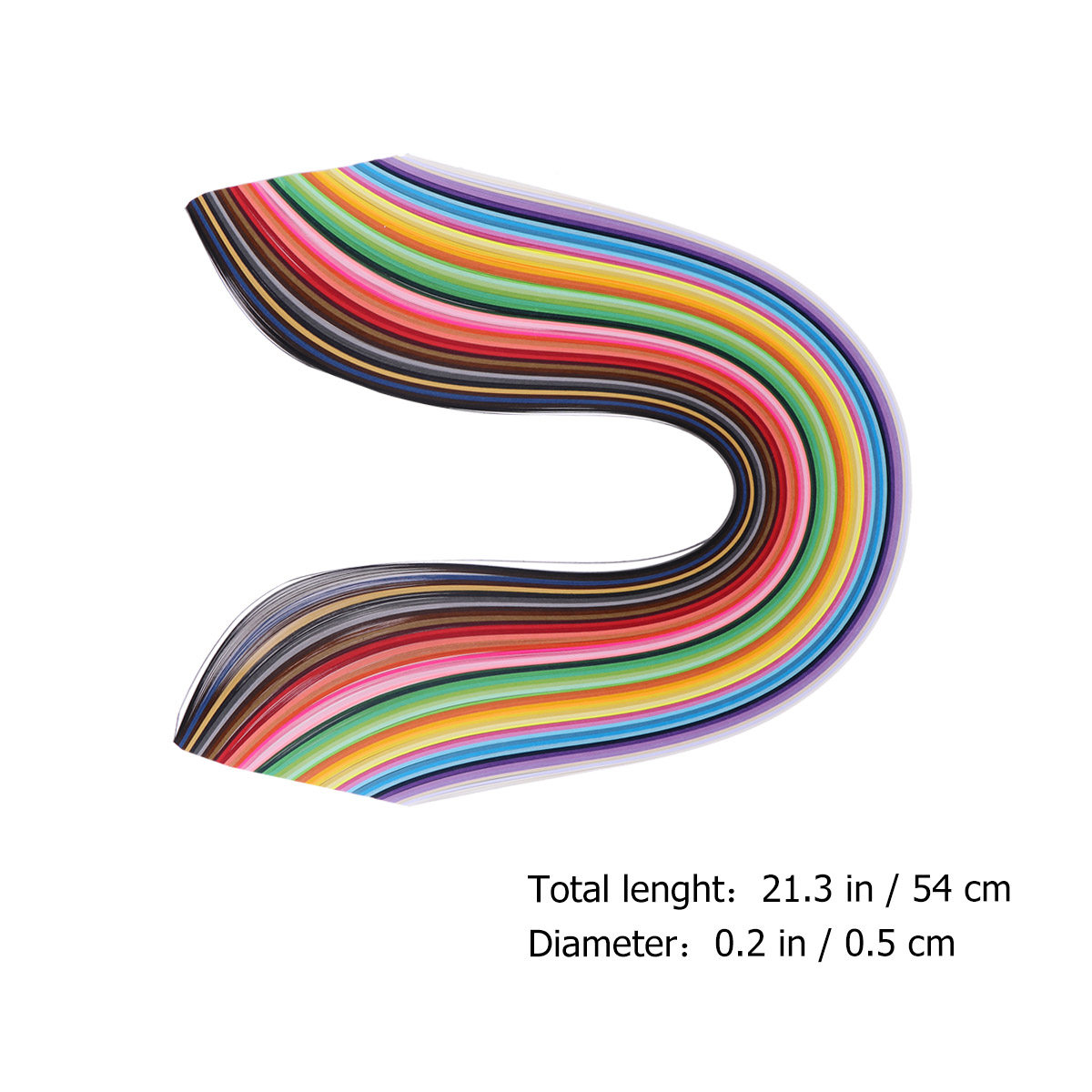 Paper Quilling Strips Set 50 C - Art Quilling Craft recension och pris