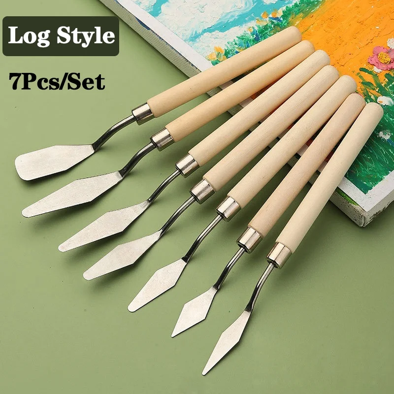 5/7 Pcs Set Art Oil Painting S - Painting Knife Palette recension och pris