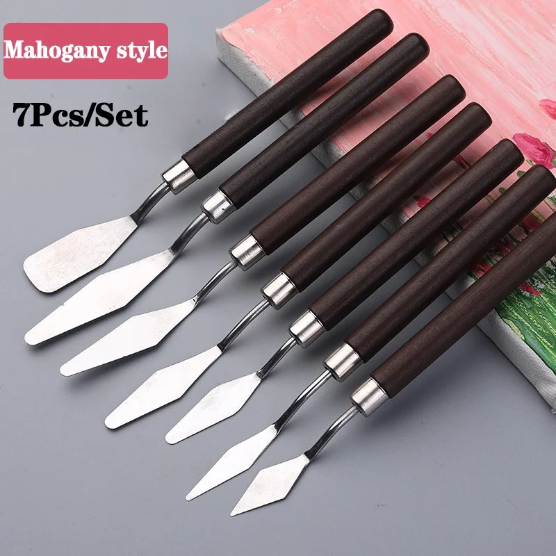 5/7 Pcs Set Art Oil Painting S - Painting Knife Palette recension och pris