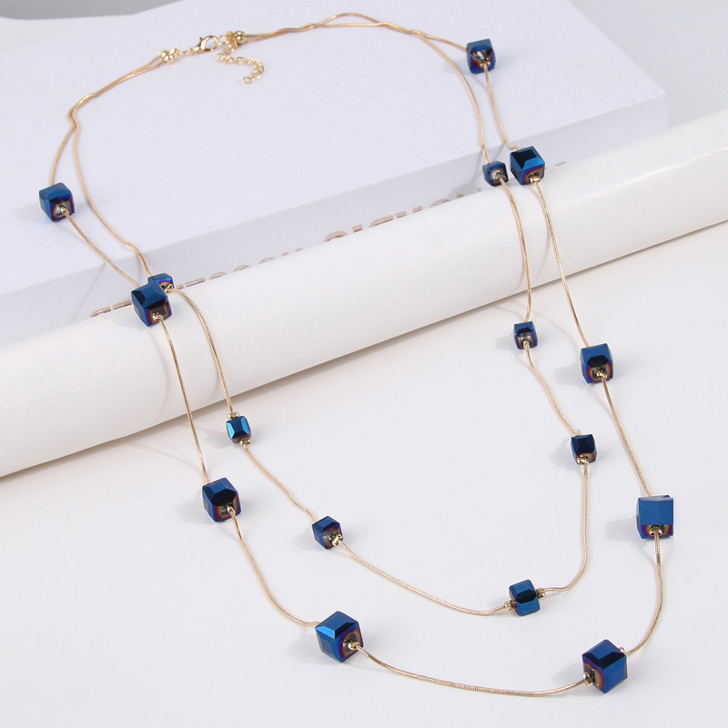 New Fashion Long Necklaces Squ - Art Craft Glasses recension och pris