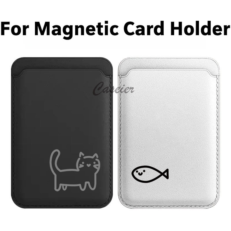 Line Cat Fish Pattern Magnetic - Art Craft Bag recension och pris