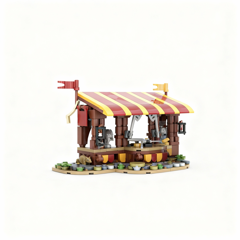 367pcs MOC Armor Market Castle - Art Craft Christmas Ideas recension och pris