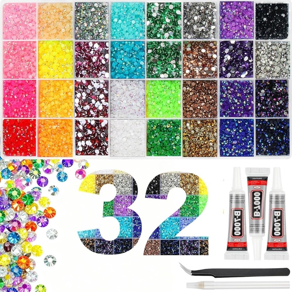 Multicolor Resin Rhinestone Ki - Art Craft Hat recension och pris