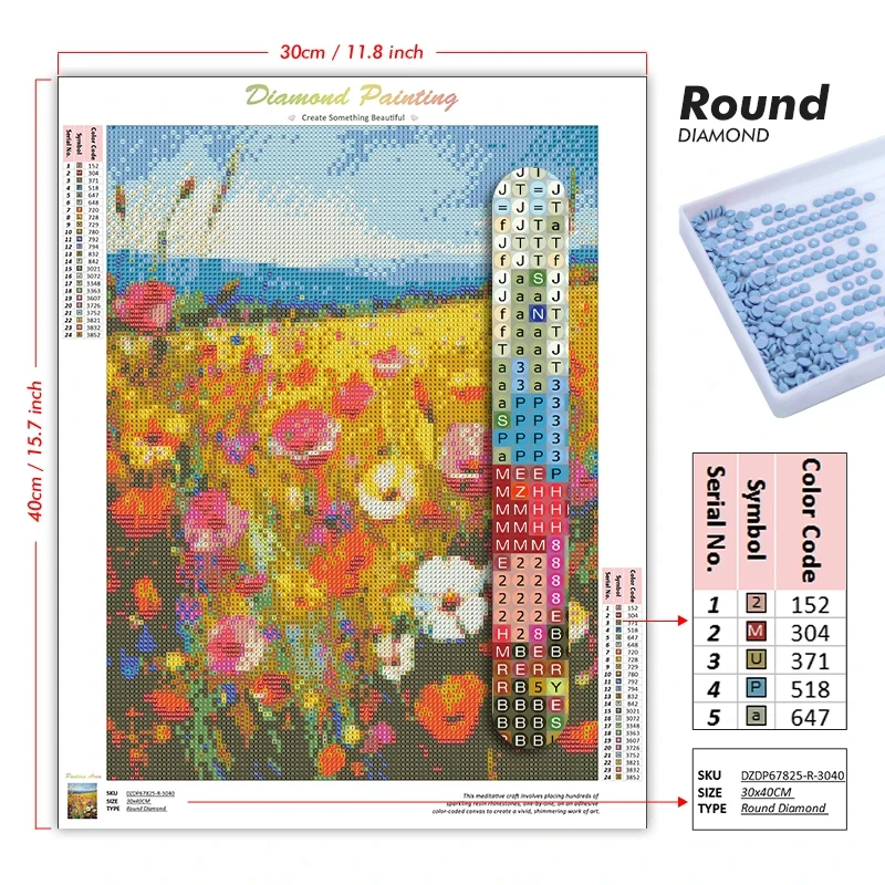 5D DIY Diamond Painting Kit St - Art Craft Night recension och pris