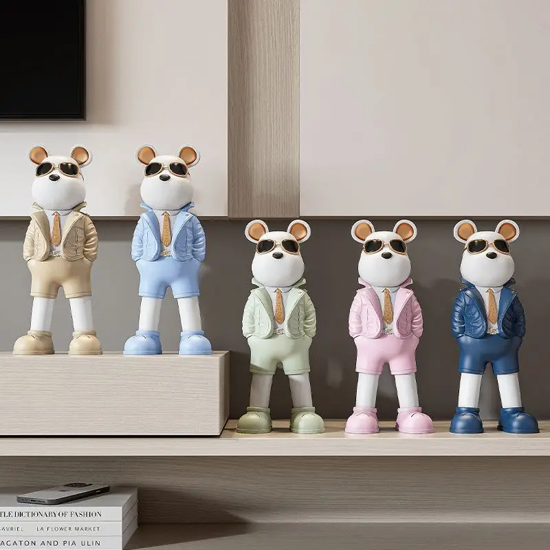 Creative Sunnies Bear Statue,T - Art Craft Furniture recension och pris