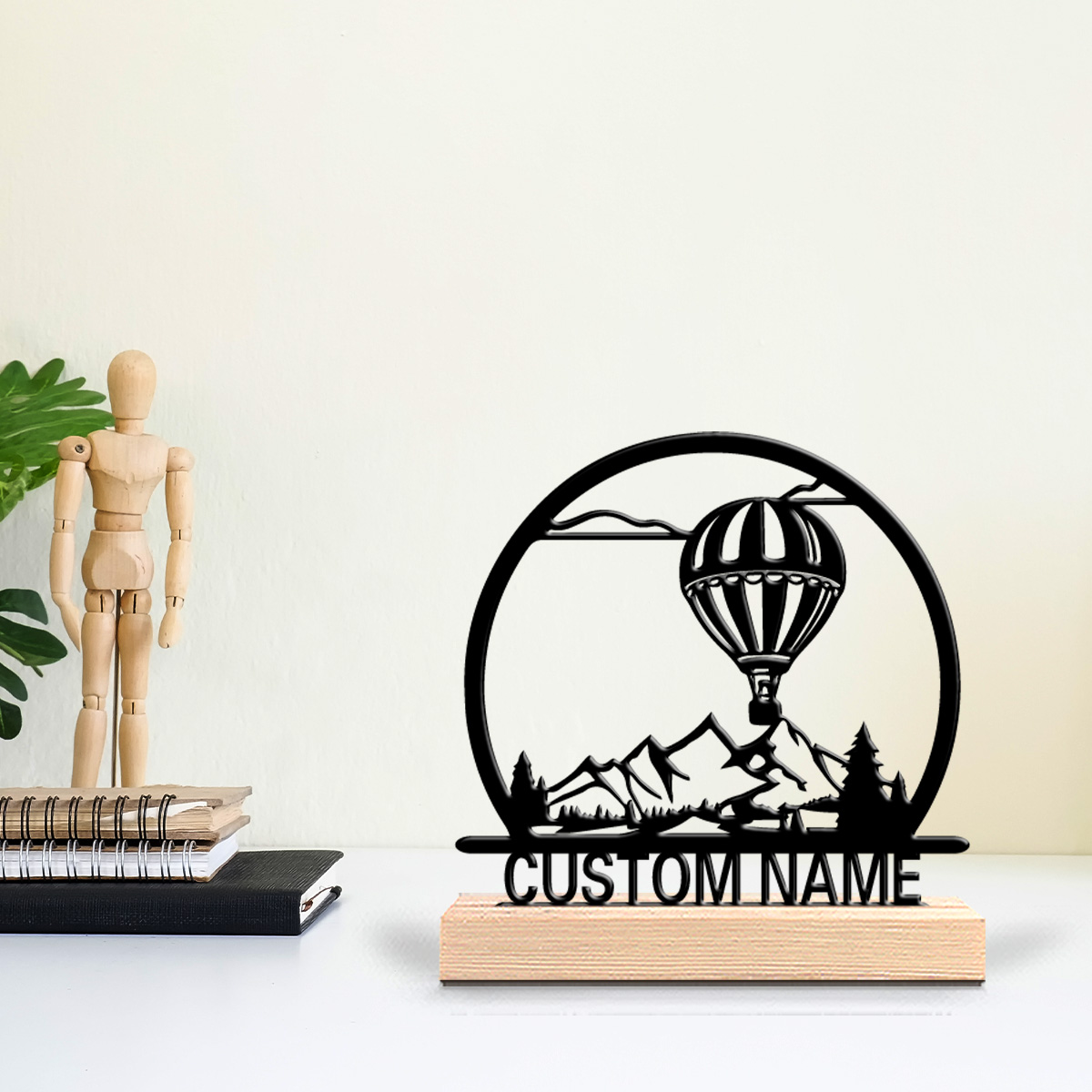 1pc Hot air balloon Customized - Art Craft Usa recension och pris