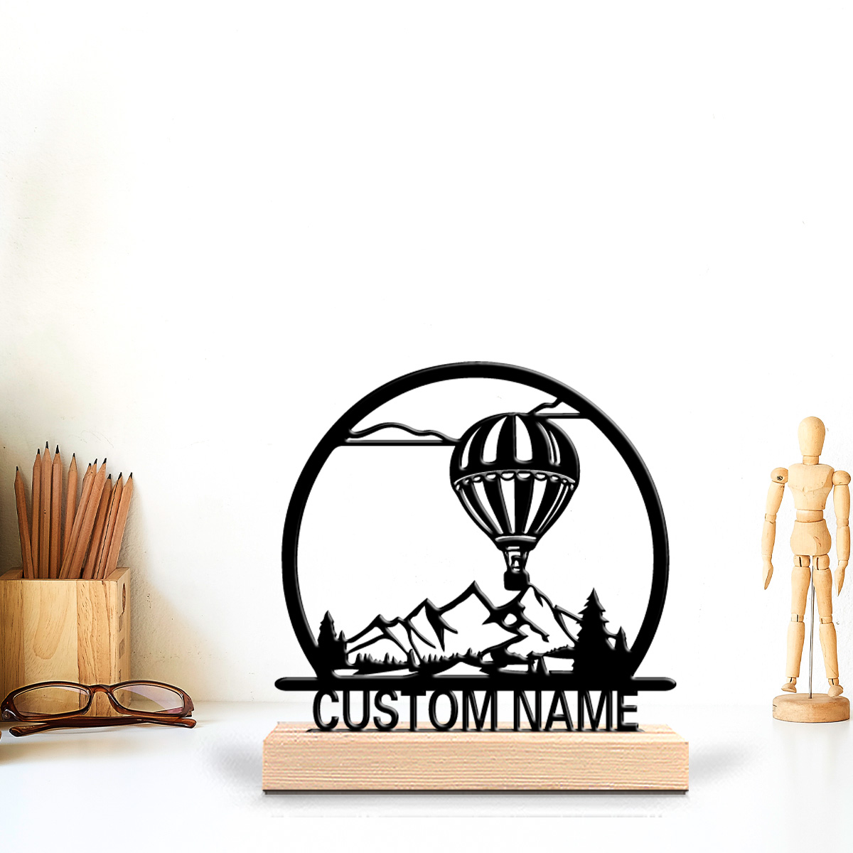 1pc Hot air balloon Customized - Art Craft Usa recension och pris