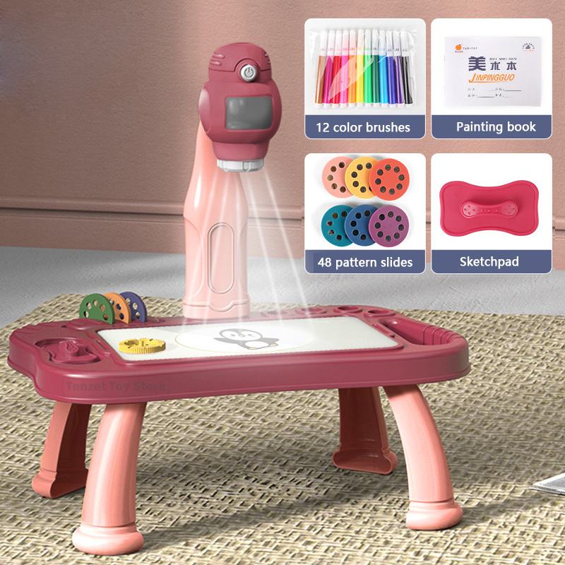 Smart Projector Kids Painting  - Art Craft Table recension och pris