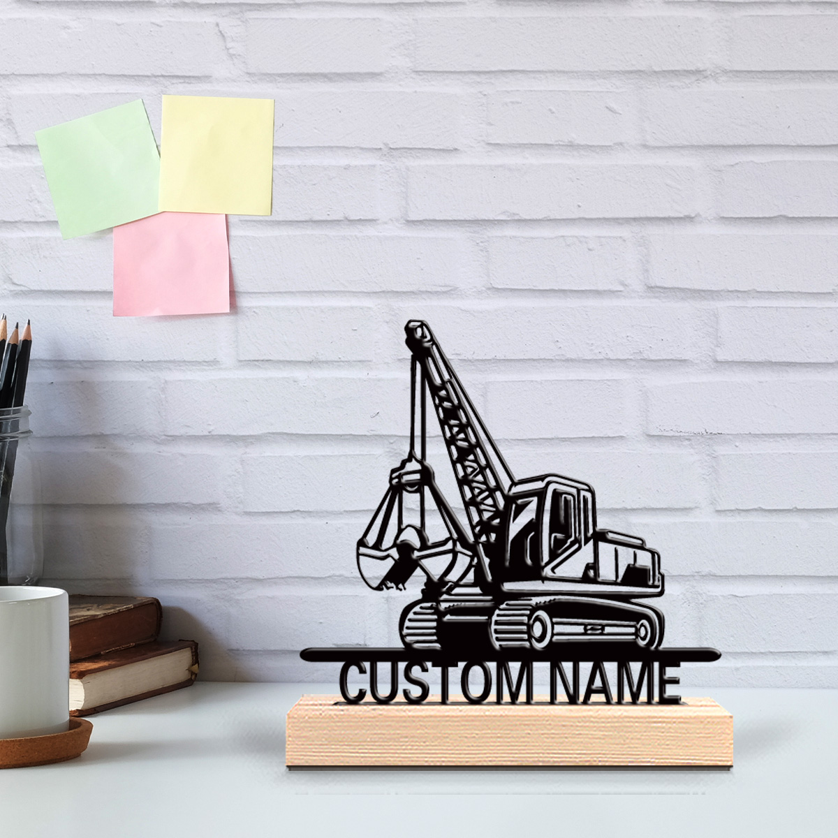 1pc tractor Customized Letter  - Art Craft Usa recension och pris