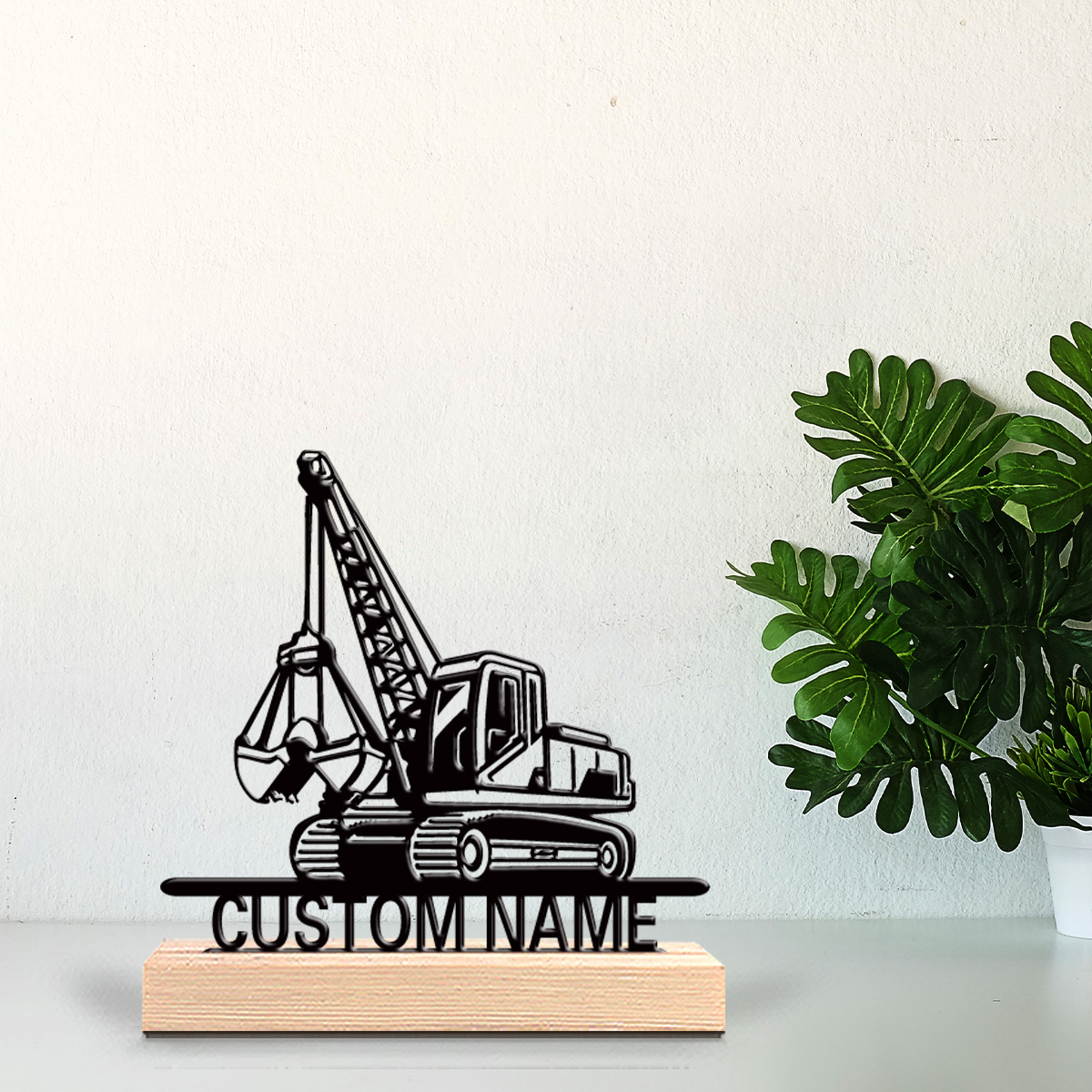 1pc tractor Customized Letter  - Art Craft Usa recension och pris