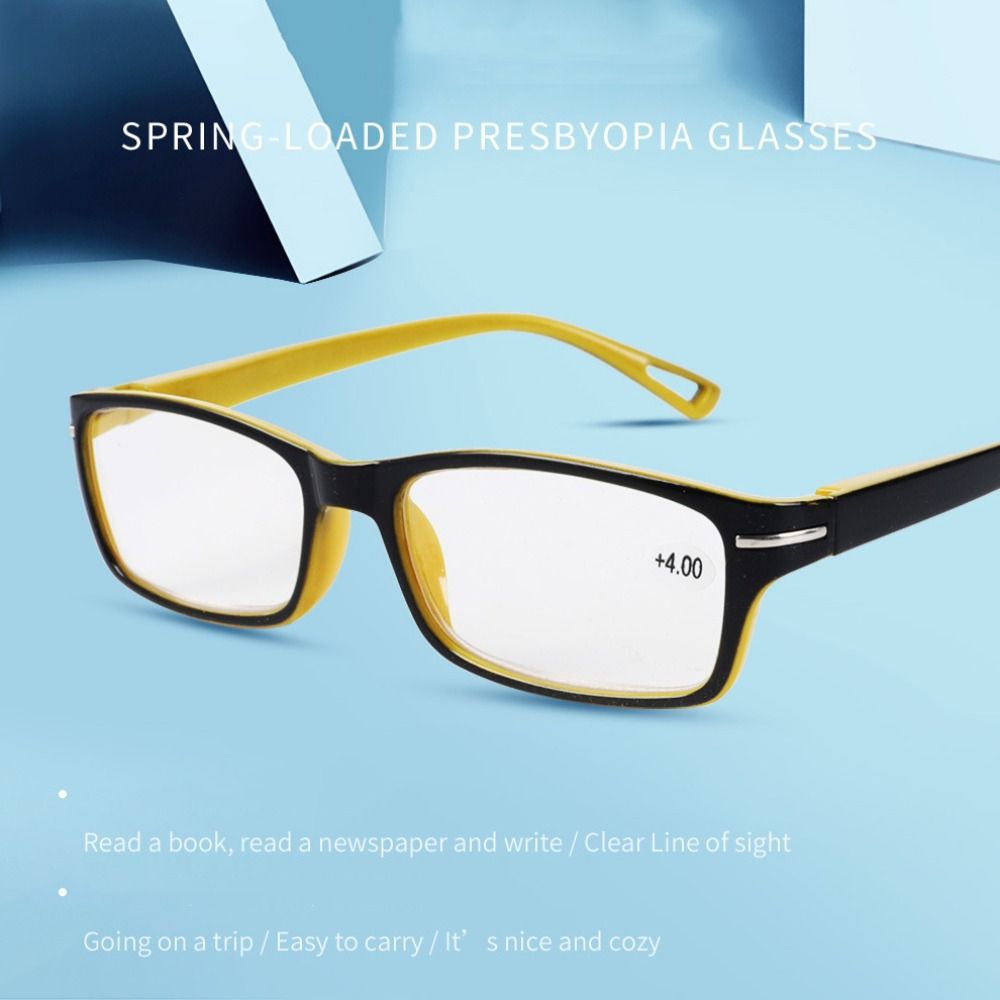 Retro PC Plastic Reading Glass - Art Craft Glasses recension och pris