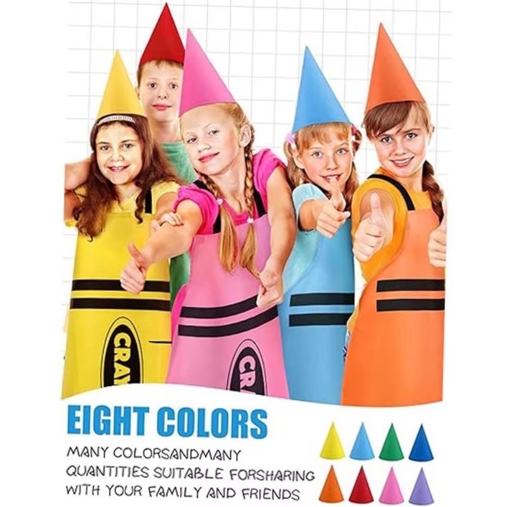 New Colorful Crayon Themed Gno - Art Craft Hat recension och pris