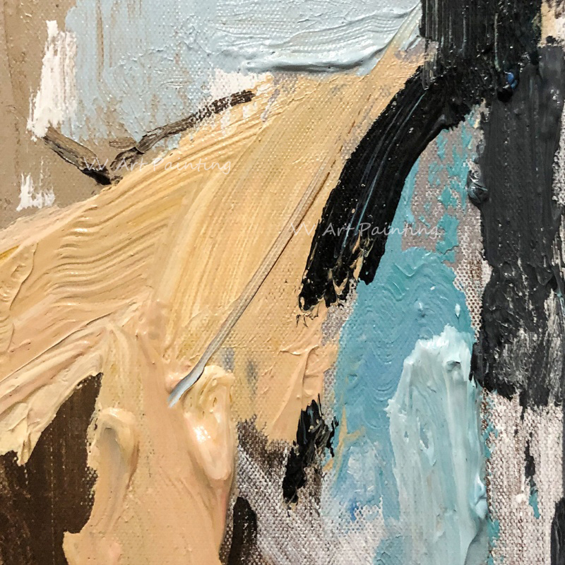 Hand Painted Abstract Oil Pain - Painting Knife Palette recension och pris