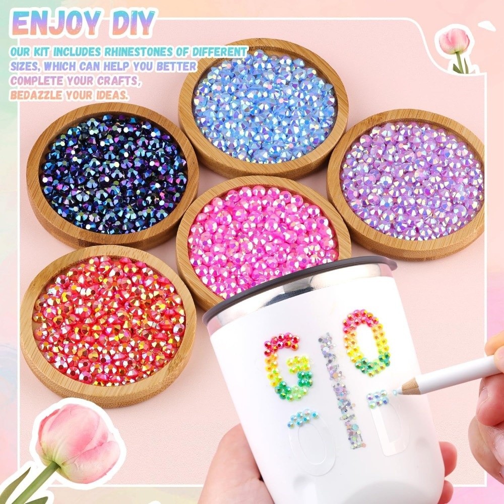 Multicolor Resin Rhinestone Ki - Art Craft Hat recension och pris