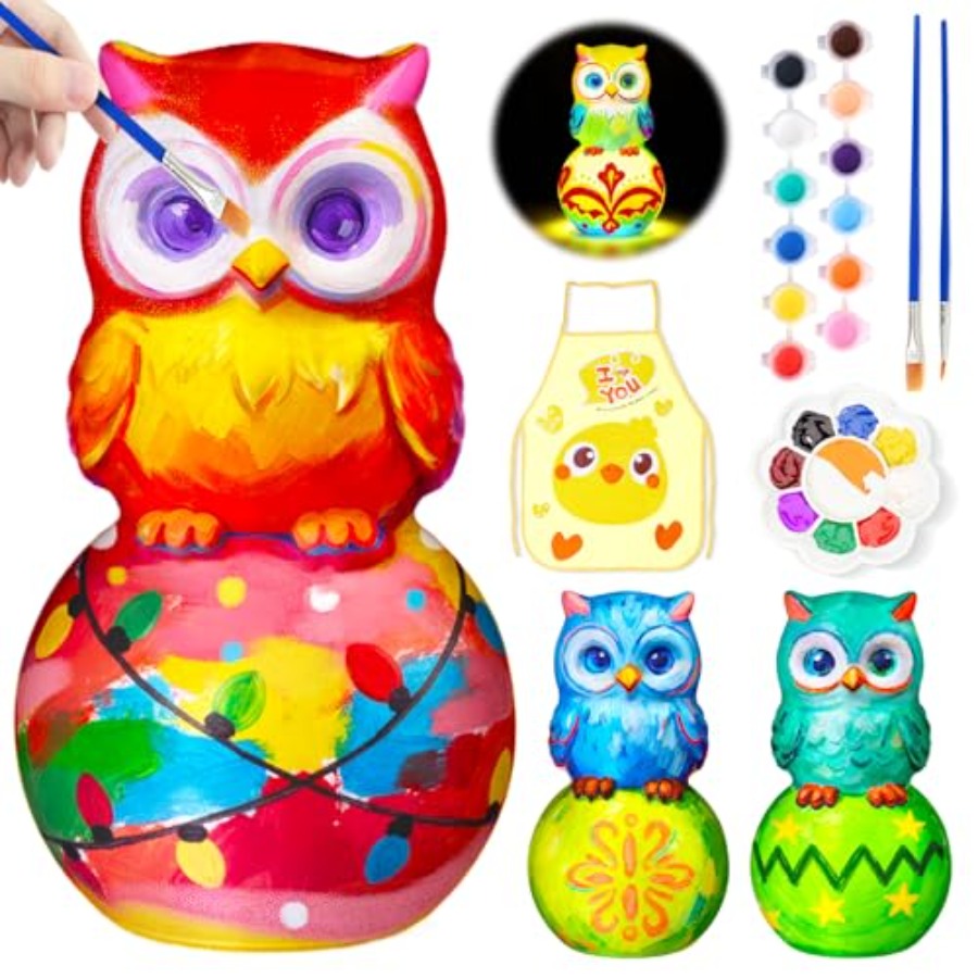 Paint Your Own Lamp Kit, Arts  - Art Craft Night recension och pris