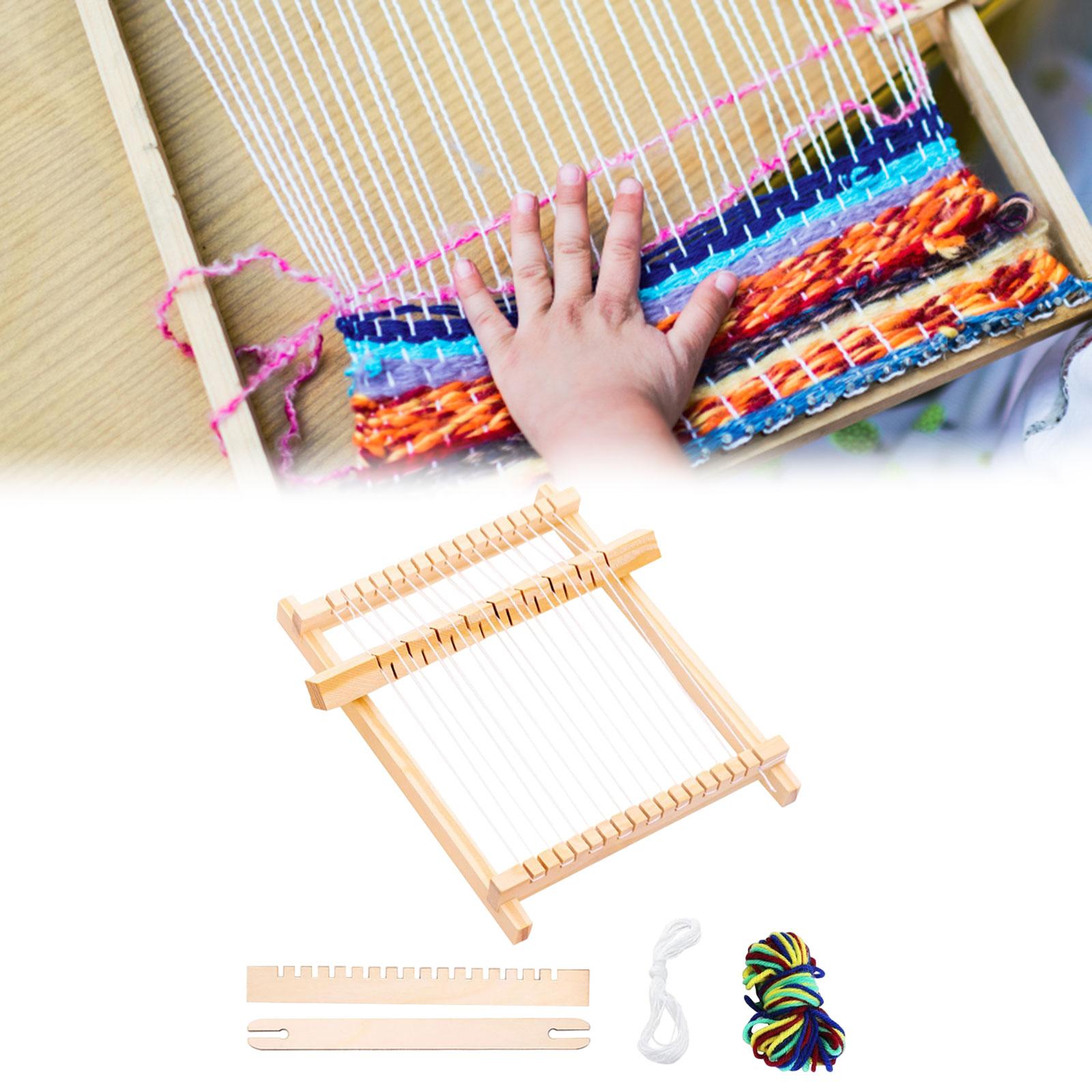 Wooden Weaving Looms Kit DIY C - Art Craft Hat recension och pris
