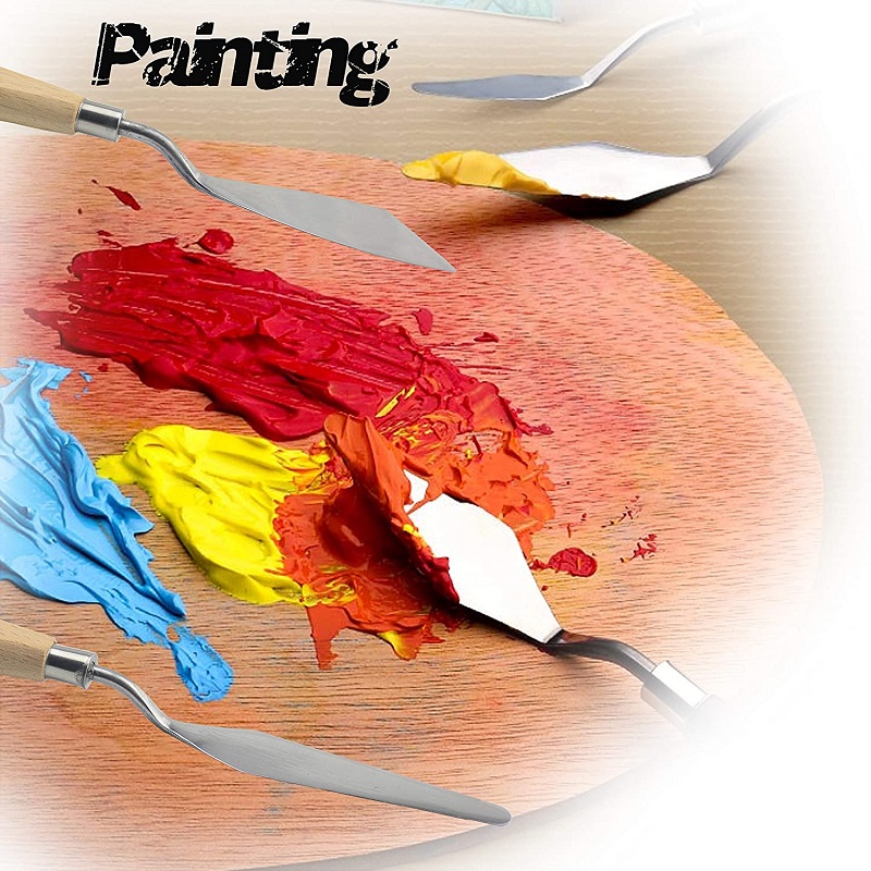 1-5 pcs Big Palette Knives for - Painting Knife Palette recension och pris