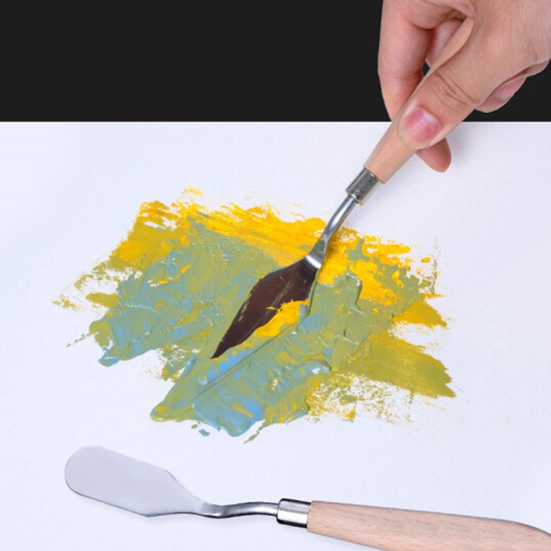 1-5 pcs Big Palette Knives for - Painting Knife Palette recension och pris