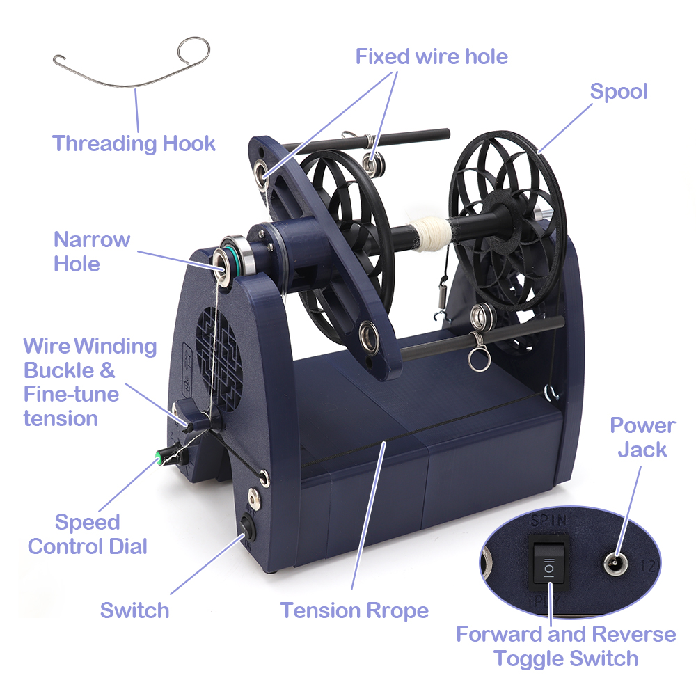 Professional Electric Spinning - Art Craft Yarn recension och pris