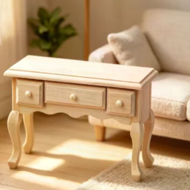 1:12 Dollhouse Miniature Woode - Art Craft Table recension och pris