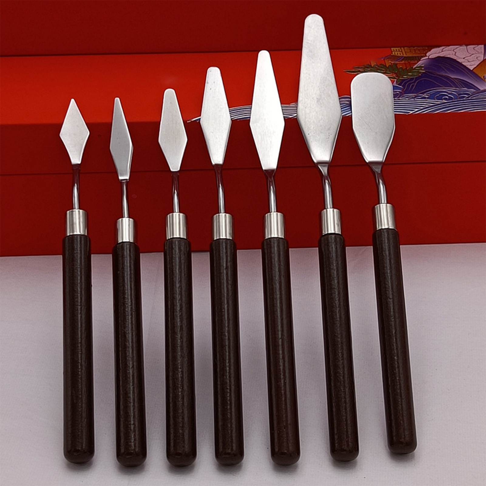 5pcs Art Oil Painting Scraper  - Painting Knife Palette recension och pris