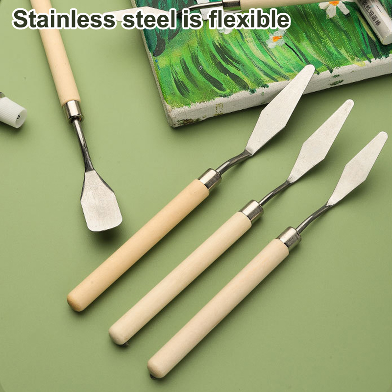 ★▲7Pcs/Set Stainless Steel Oil - Painting Knife Palette recension och pris