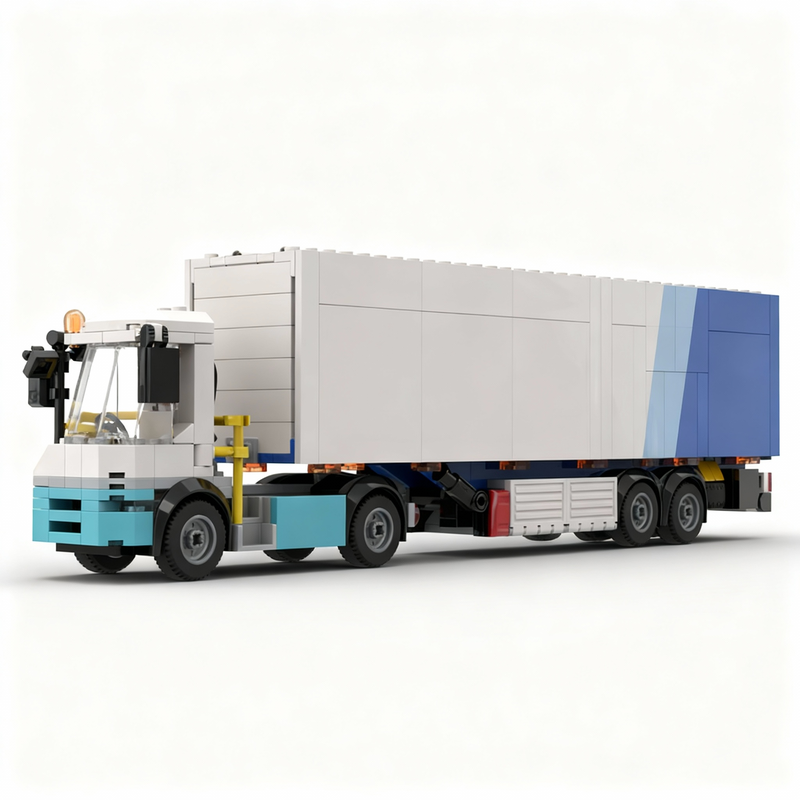 153pcs MOC City Cargo Electric - Art Craft Christmas Ideas recension och pris