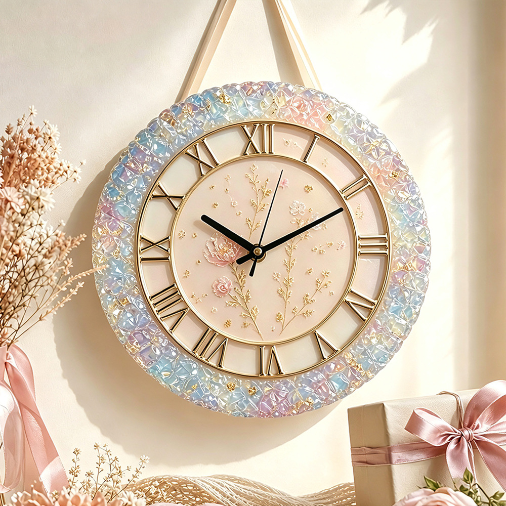 Diamond Faceted Clock Silicone - Art Craft Table recension och pris