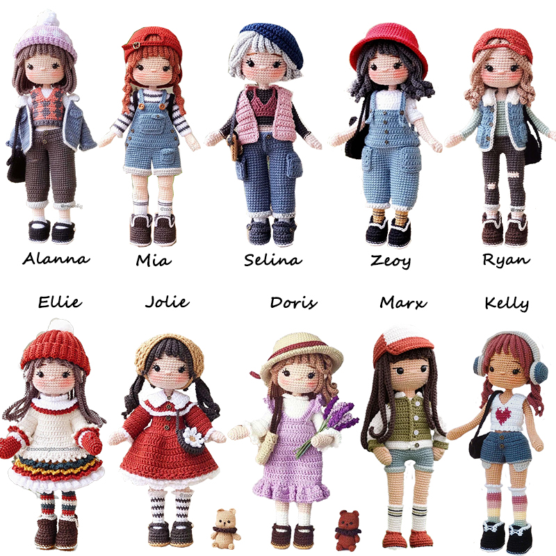 Crochet Girls Amigurumi Croche - Art Craft Yarn recension och pris