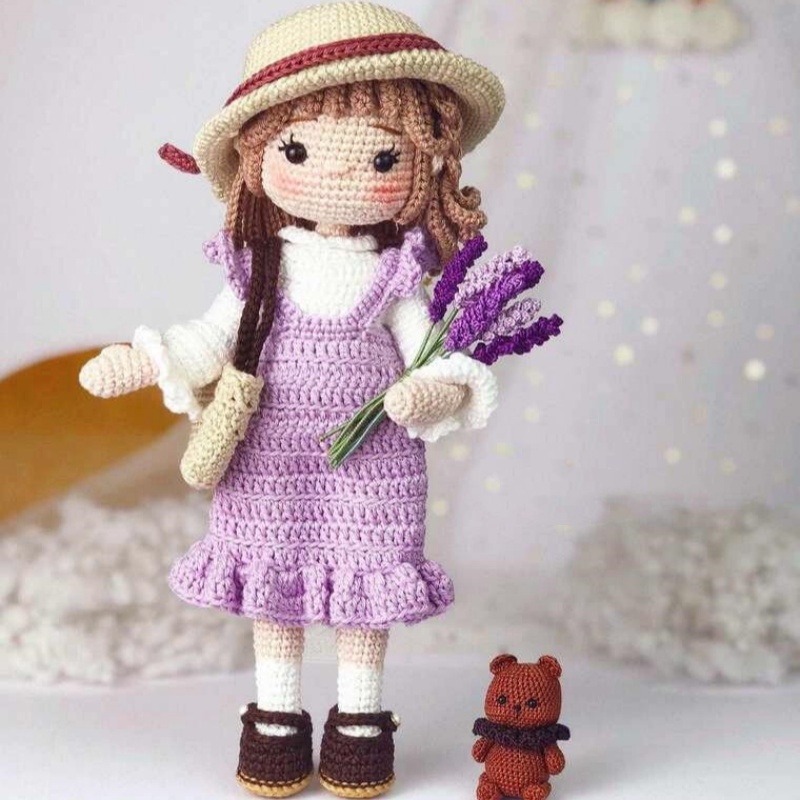 Crochet Girls Amigurumi Croche - Art Craft Yarn recension och pris