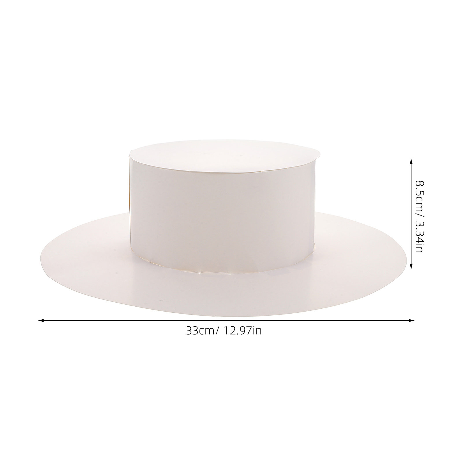 5Pcs Blank Children's Paper Ha - Art Craft Hat recension och pris