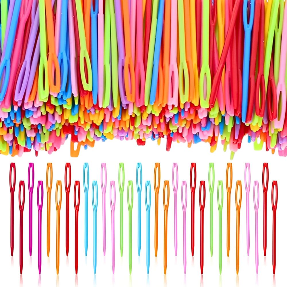 50/150pcs 7cm Random Blunt Tip - Art Craft Yarn recension och pris
