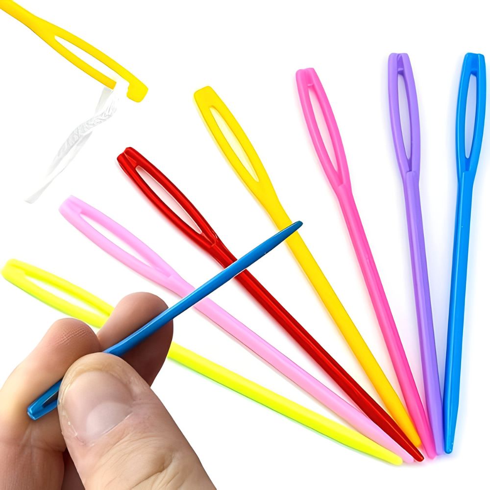 50/150pcs 7cm Random Blunt Tip - Art Craft Yarn recension och pris